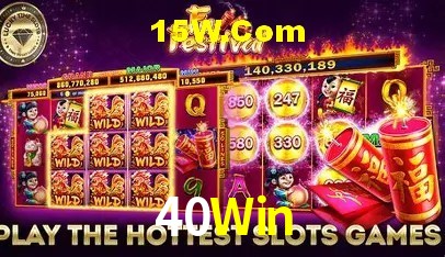 Biblioteca de slots populares na 40Win